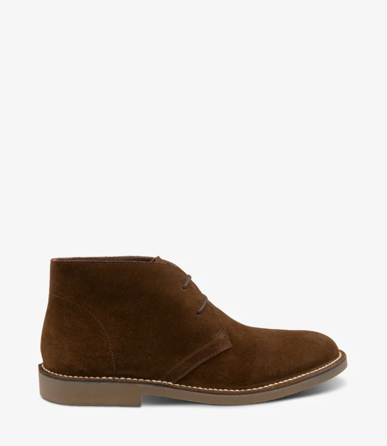 loake Sahara Brown Suede