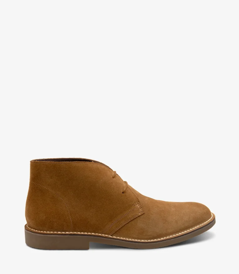 loake Sahara Chestnut Brown Suede