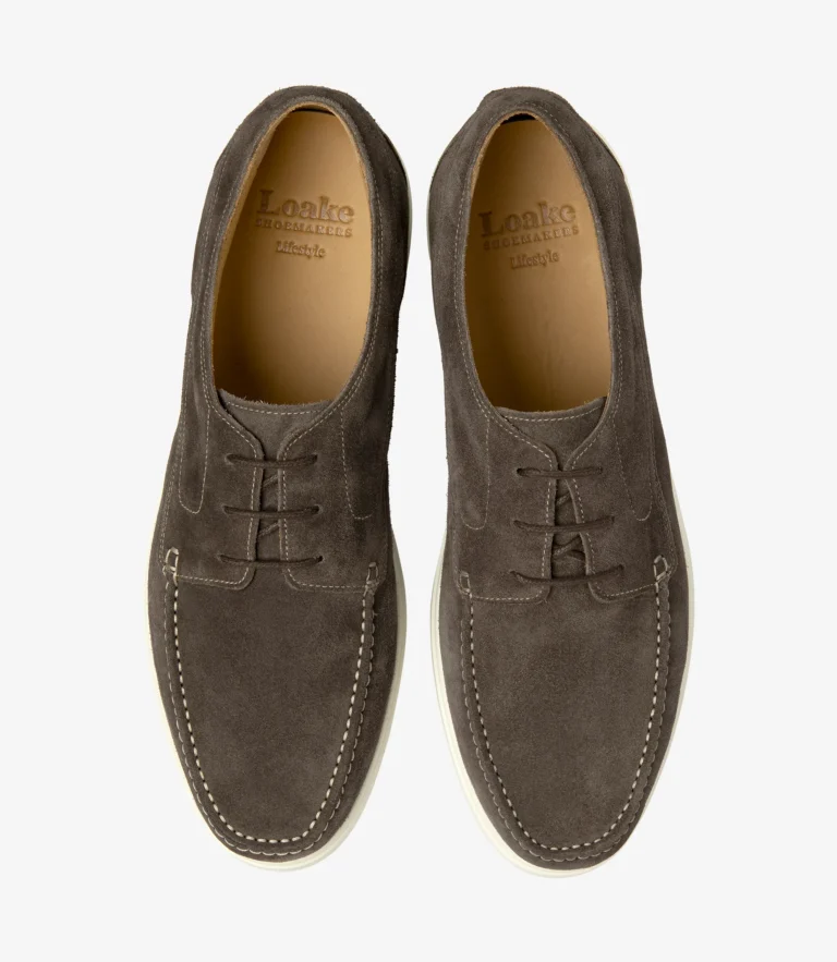 Loake Sardinia Anthracite Suede