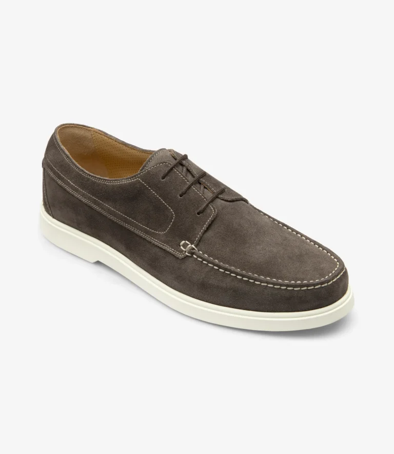 Loake Sardinia Anthracite Suede