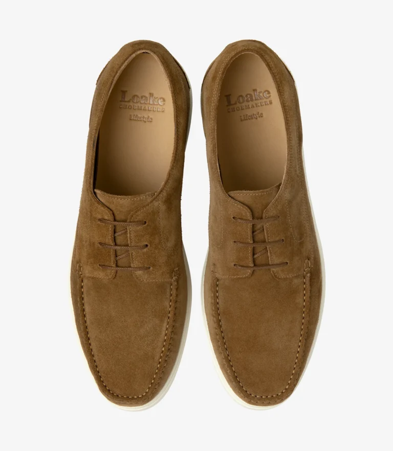 Loake Sardinia Chestnut Brown Suede