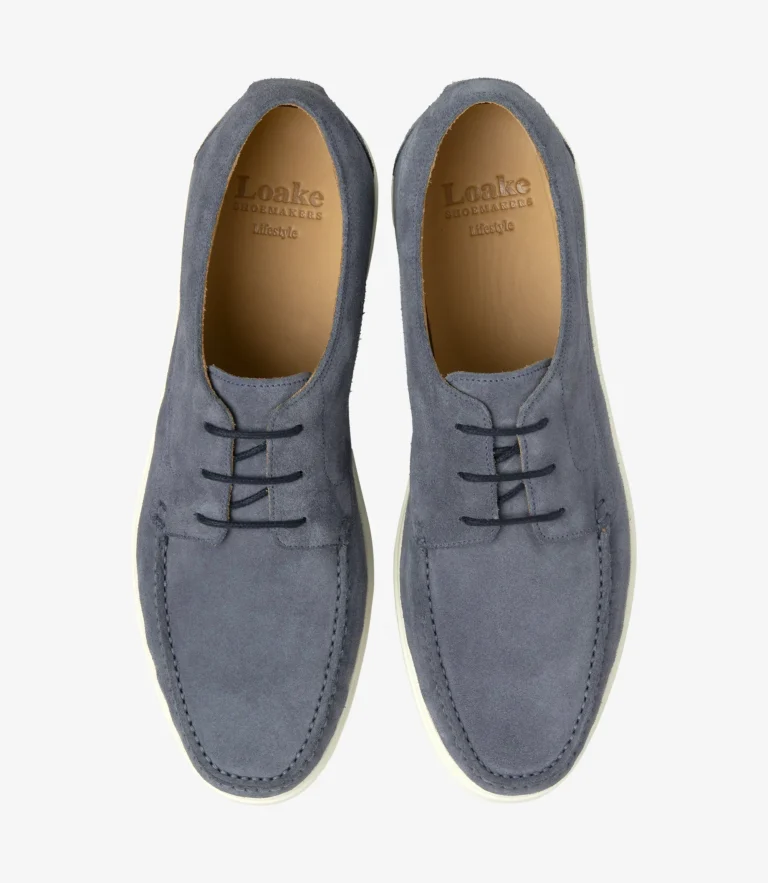 Loake Sardinia Light Blue Suede