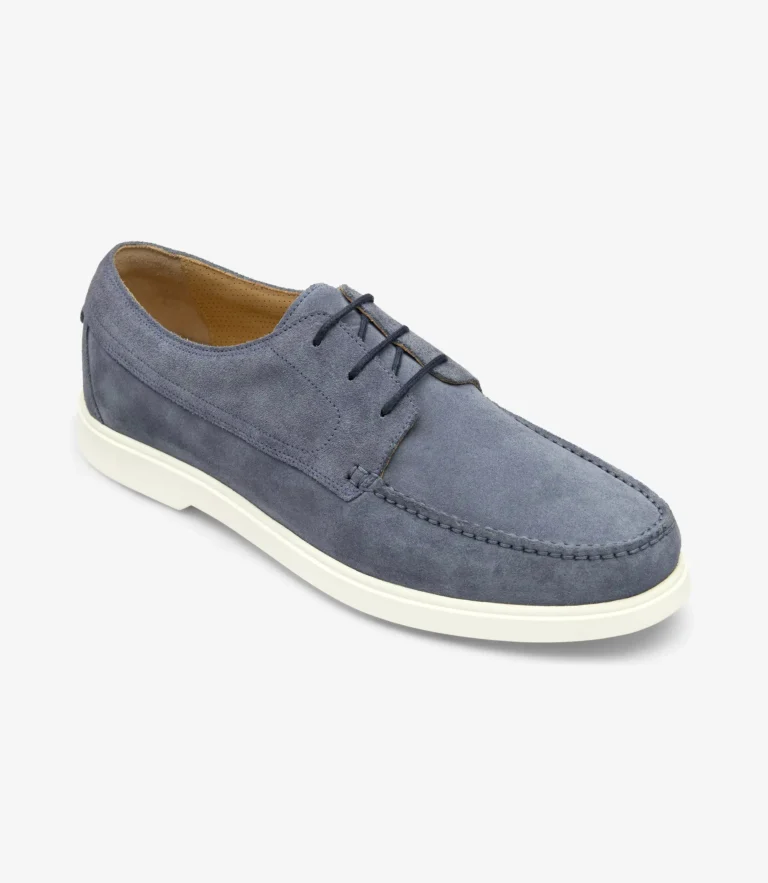 Loake Sardinia Light Blue Suede