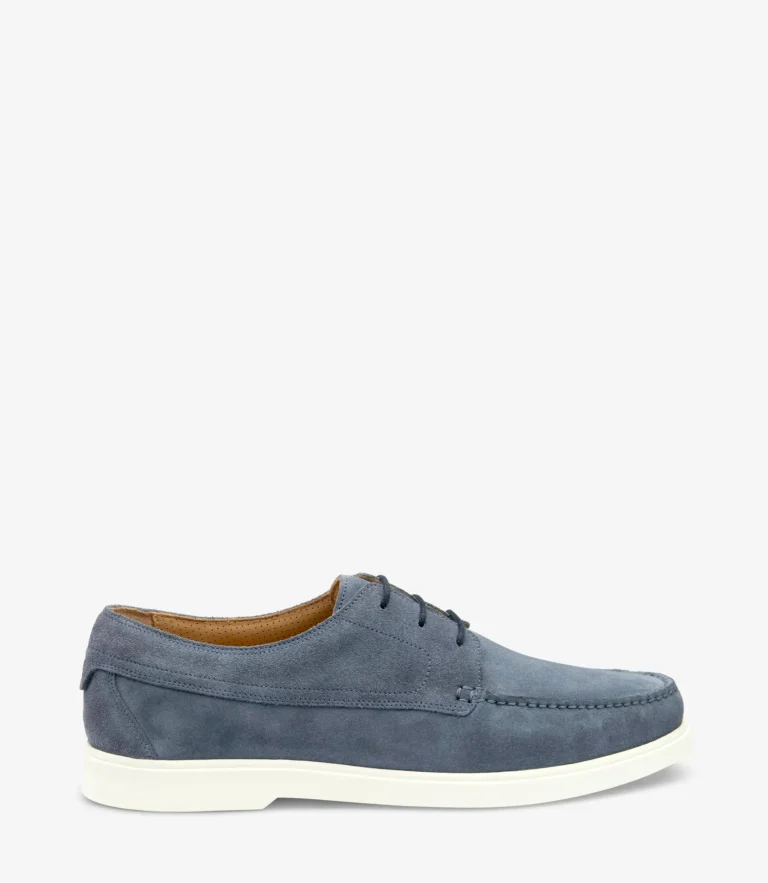 loake Sardinia Light Blue Suede