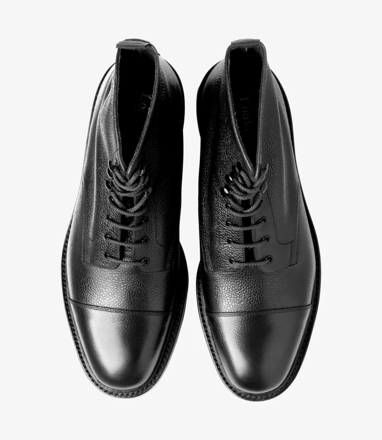 Loake Sedbergh Black Grain Calf Leather