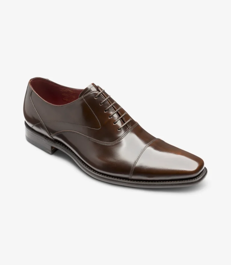 Loake Sharp Dark Brown Polished