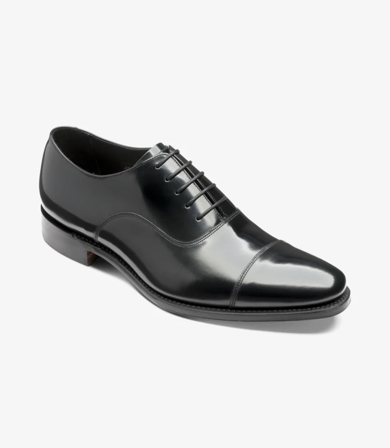 Loake Smith Black Polished