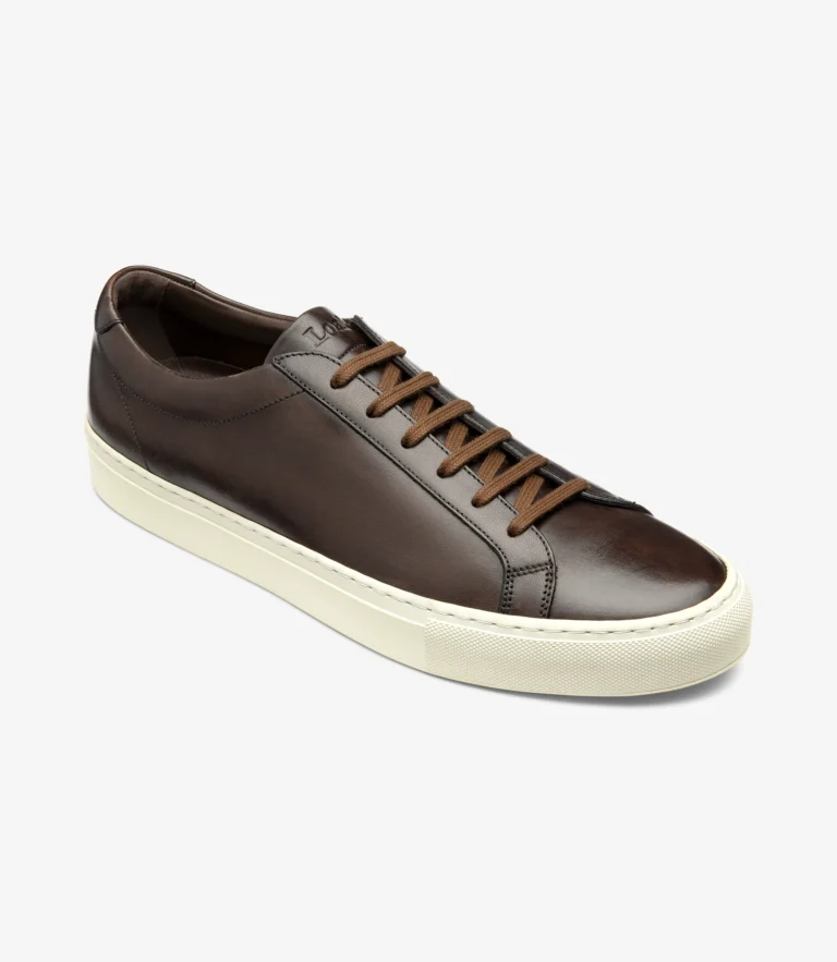 Loake Sprint Dark Brown Calf Leather
