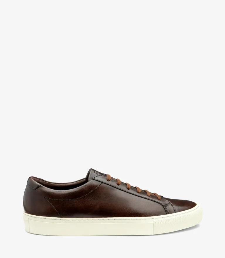 loake Sprint Dark Brown Calf Leather