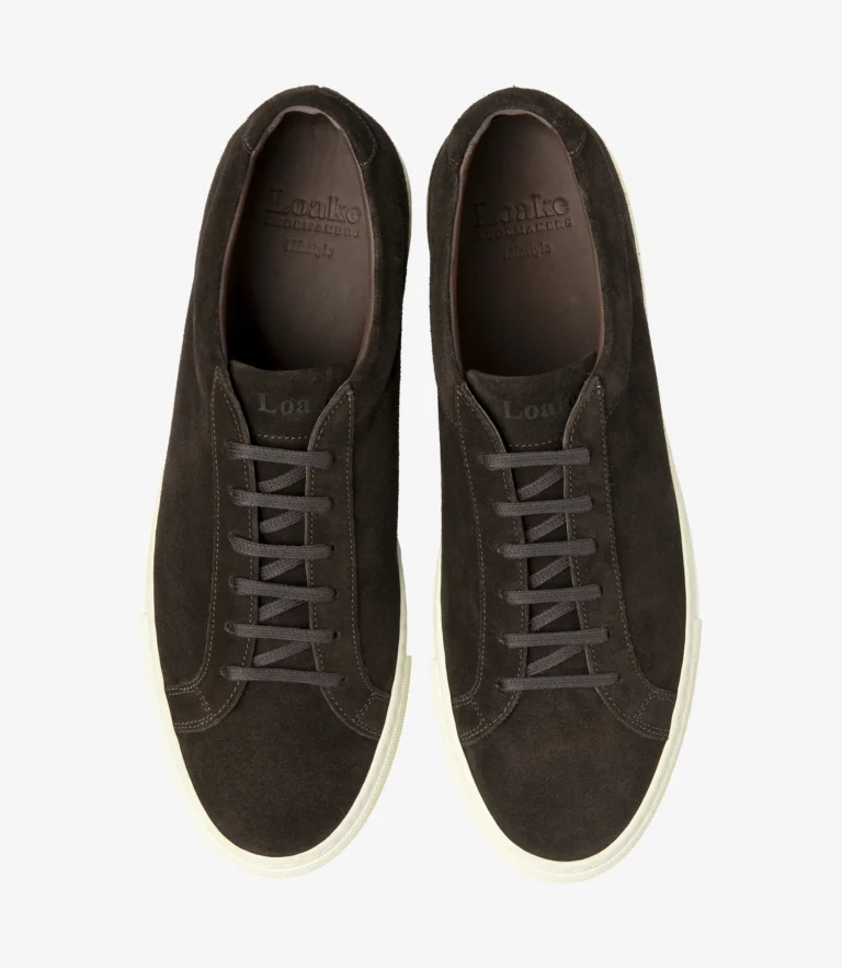 Loake Sprint Dark Brown Suede