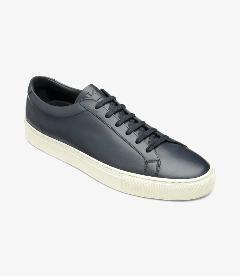 Loake Sprint Navy Calf Leather