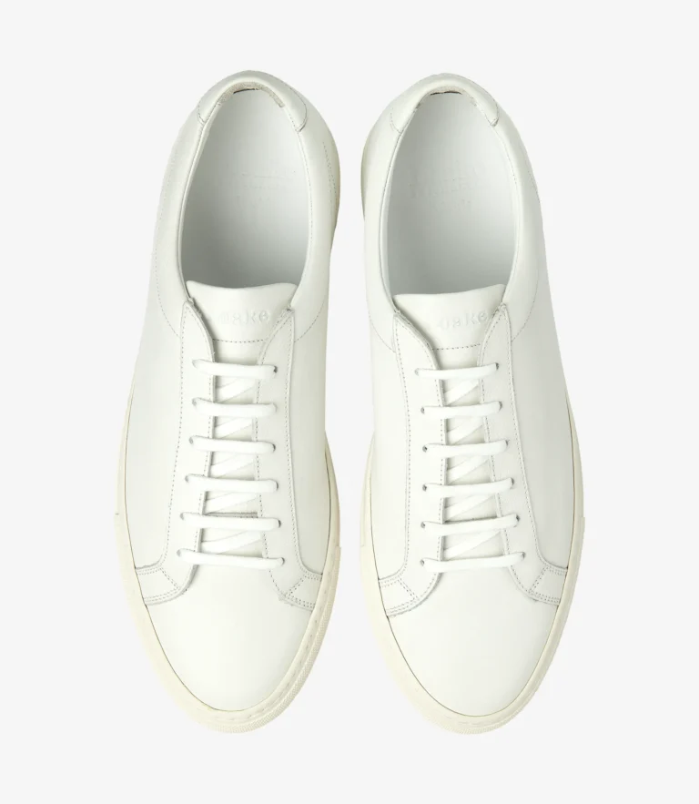 Loake Sprint White Calf Leather