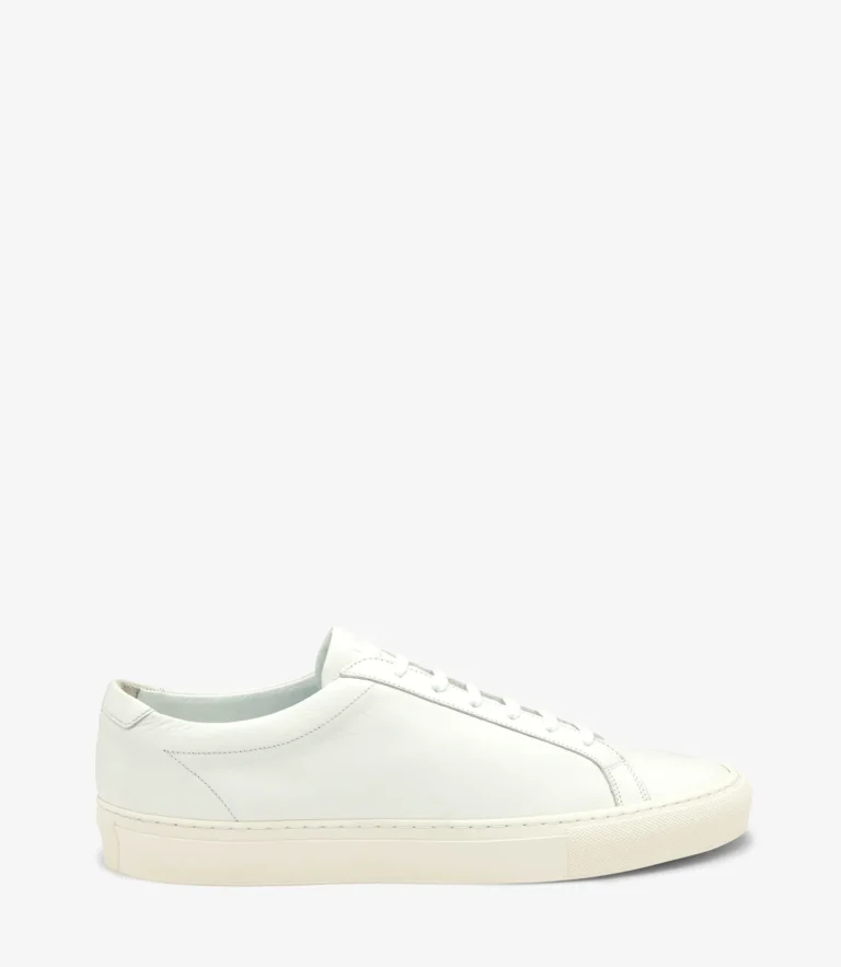 loake Sprint White Calf Leather