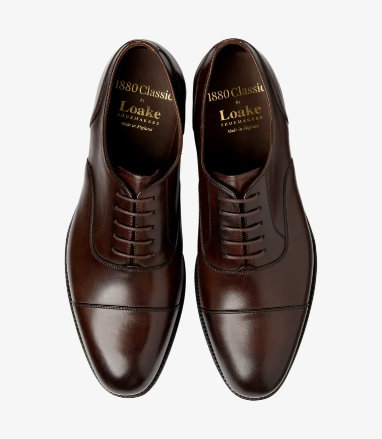 Loake Stonegate Scorched Walnut Calf Leather