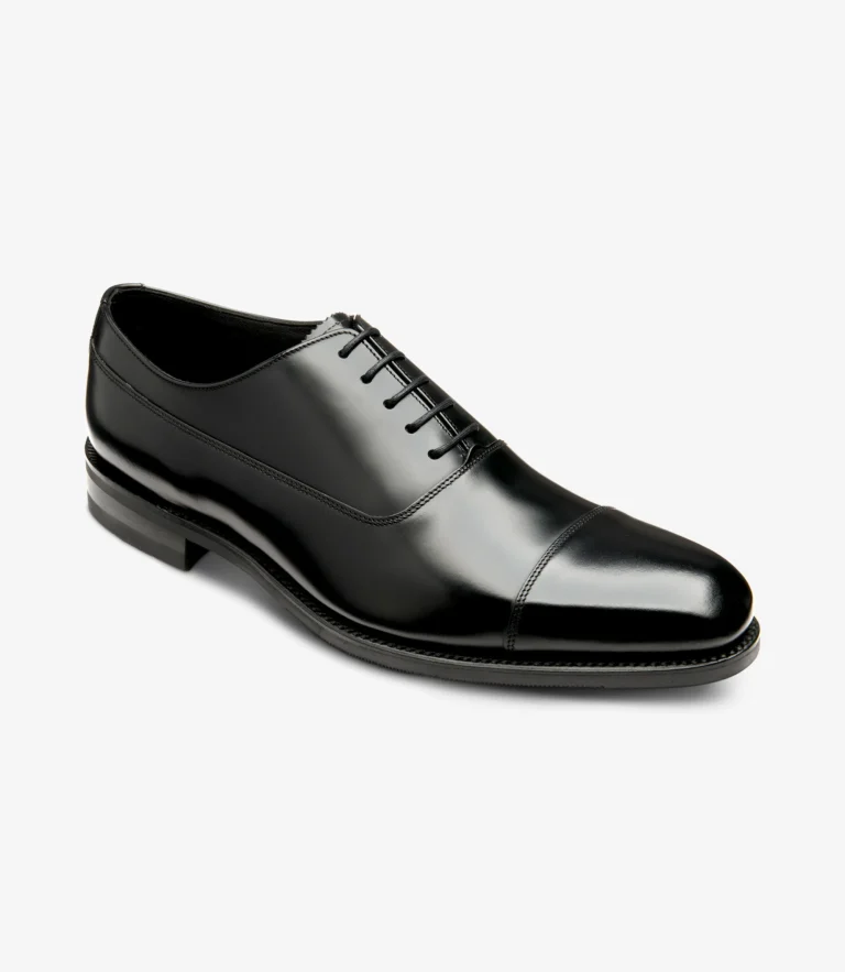 Loake Truman Black Polished