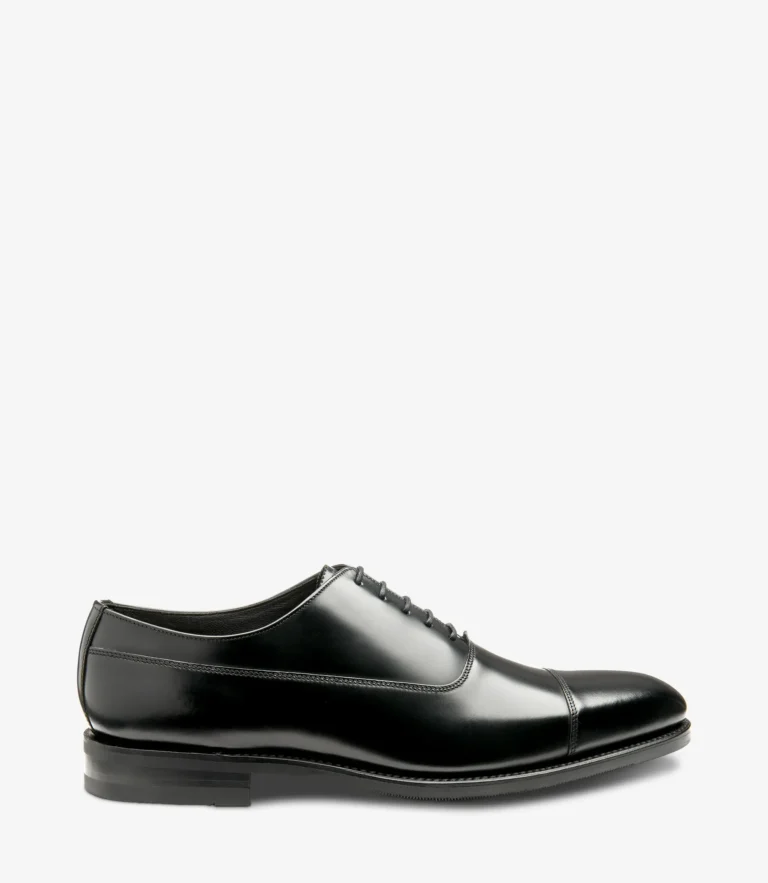 loake Truman Black Polished