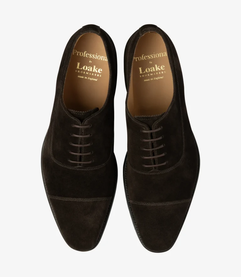 Loake Truman Dark Brown Suede