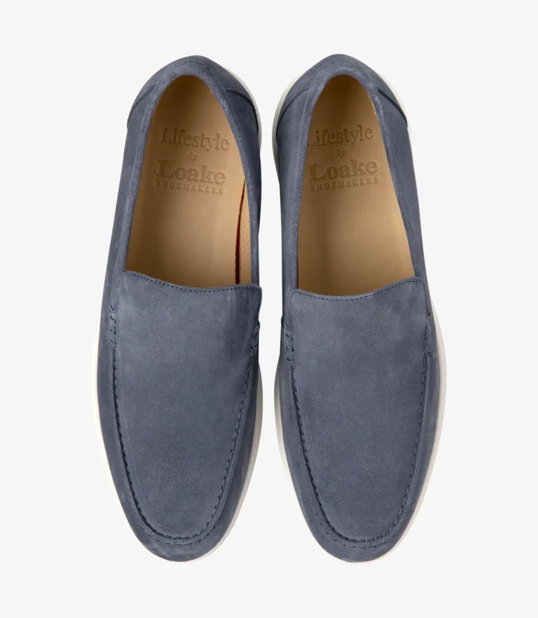 Loake Tuscany Blue Suede