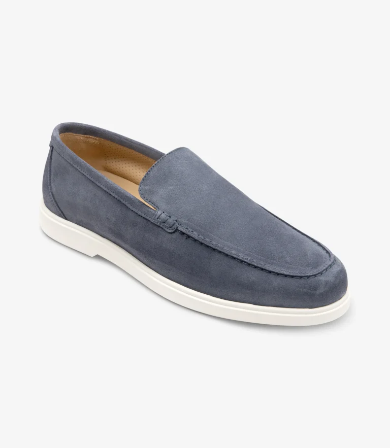 Loake Tuscany Blue Suede