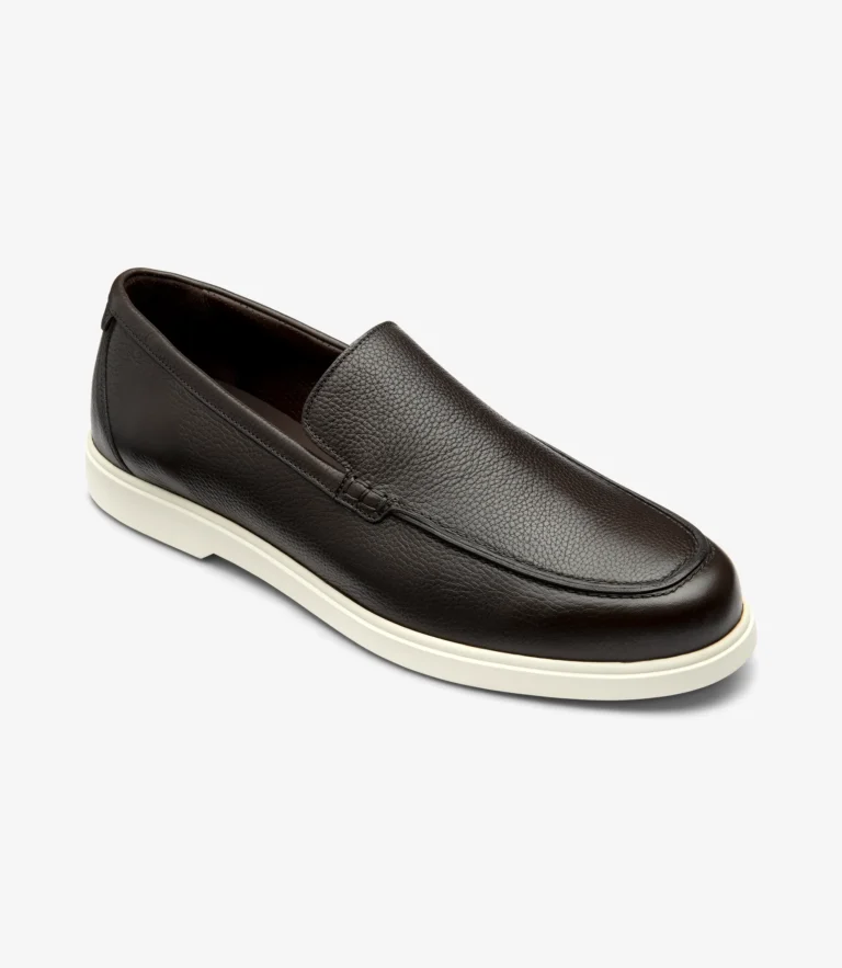 Loake Tuscany Dark Brown Grain Calf Leather