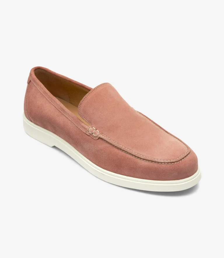 Loake Tuscany Dusky Pink Suede