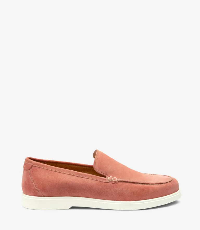 loake Tuscany Dusky Pink Suede