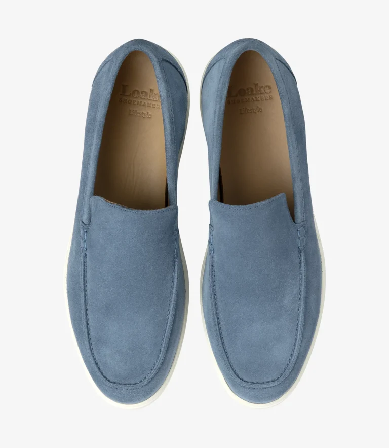 Loake Tuscany Light Blue Suede
