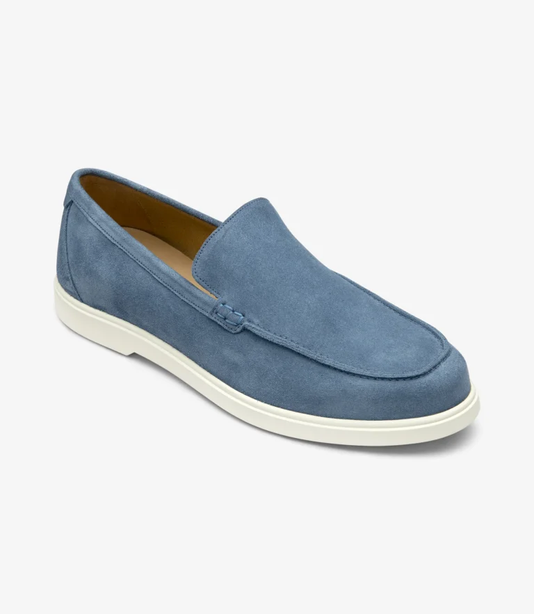 Loake Tuscany Light Blue Suede