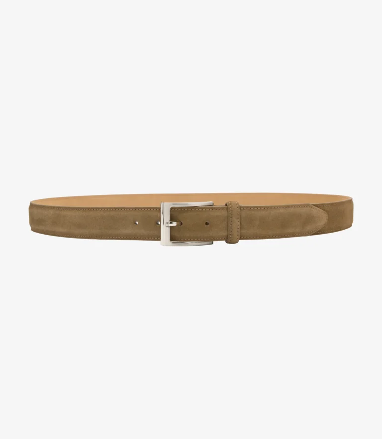 Loake William Belt Tan Suede