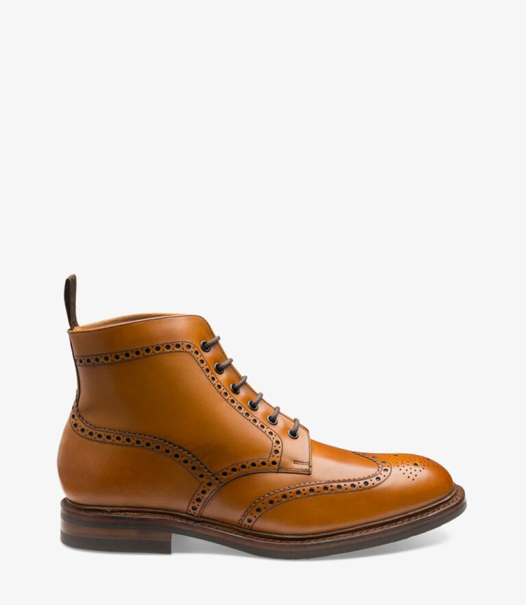 loake Wolf Tan Calf Leather