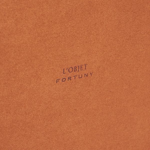 L'objet Fortuny Laotze Butler Tray - Oxblood Spice + Gold