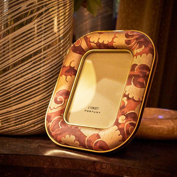 L'objet Fortuny Rue Jacob Frame - Laotze Oxblood Spice - 5x7