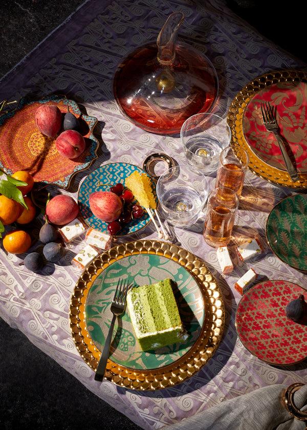 L'objet Aegean Dinner Plate - Gold