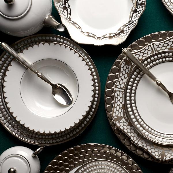 L'objet Aegean Dinnerware Set - Platinum