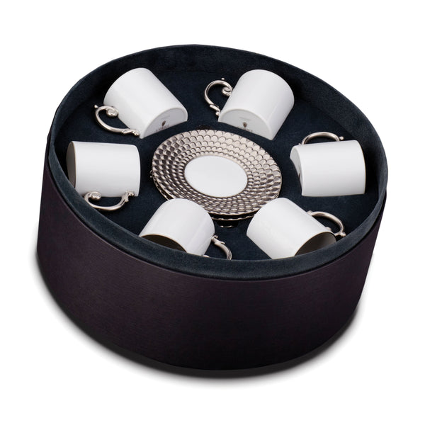 l'objet Aegean Espresso Cup + Saucer (Set of 6)