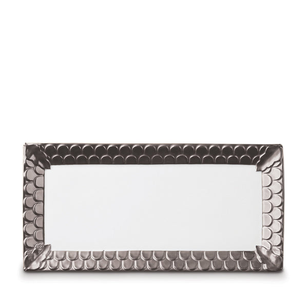 l'objet Aegean Rectangular Platter - Platinum