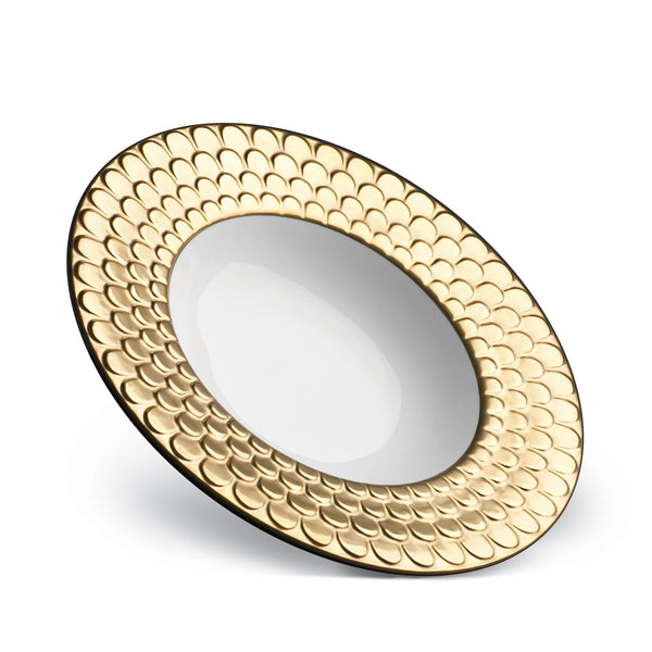 l'objet Aegean Soup Plate - Gold