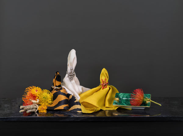 L'objet Bird Napkin Jewels (Set Of 4)
