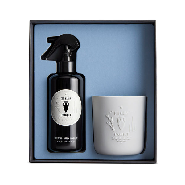 L'objet Côté Maquis Room Spray + Candle Gift Set