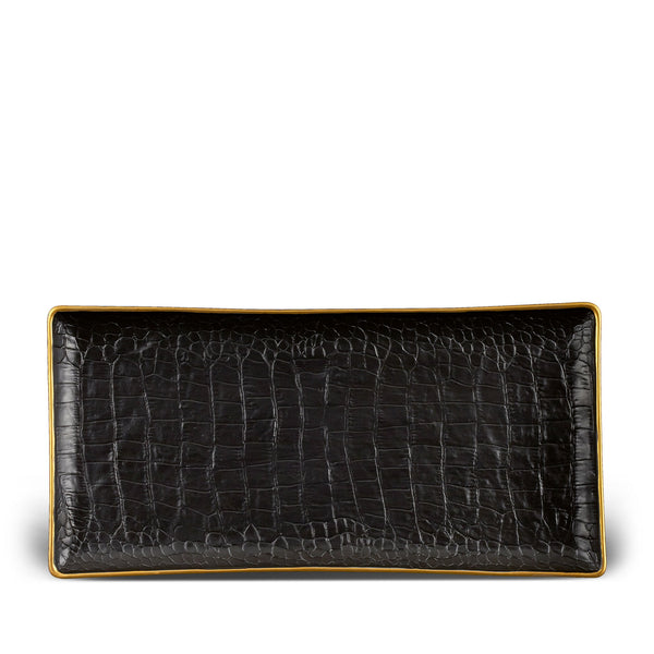 l'objet Crocodile Rectangular Tray - Medium