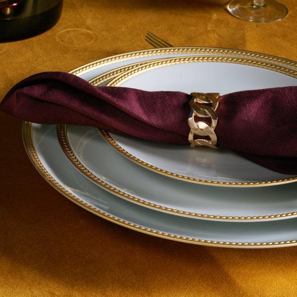 L'objet Cuban Link Napkin Rings