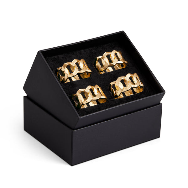 L'objet Cuban Link Napkin Rings