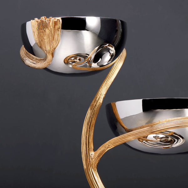 L'objet Deco Leaves 3-Tier Server - Medium