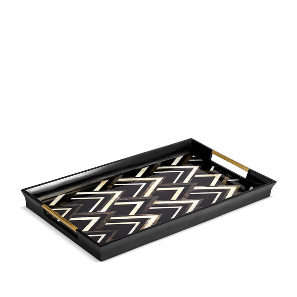 l'objet Deco Noir Rectangular Tray