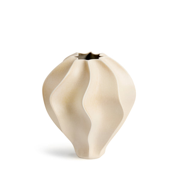 L'objet Douro Vase - Oat - Medium