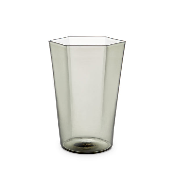 l'objet Exclusive - Hex Water Glass - Smoke