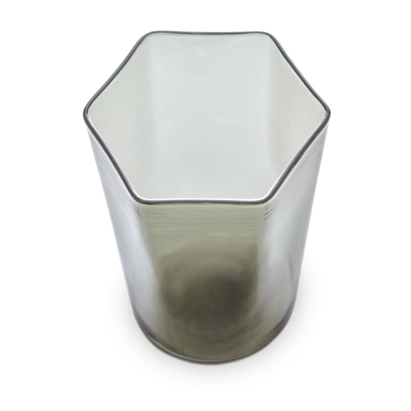 L'objet Exclusive - Hex Wine Glass - Smoke