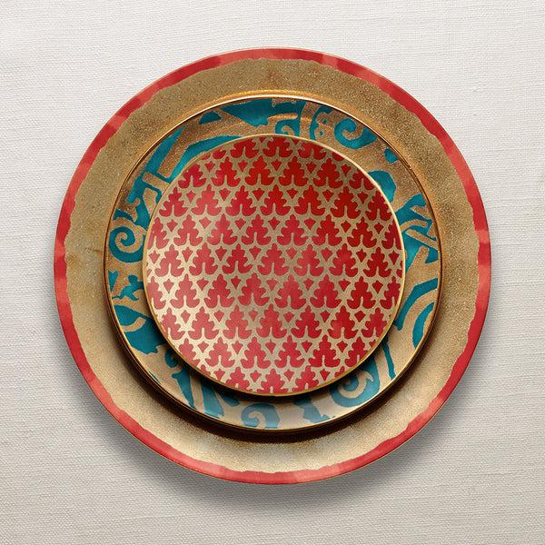 L'objet Fortuny Assorted Canape Plates (Set Of 4)