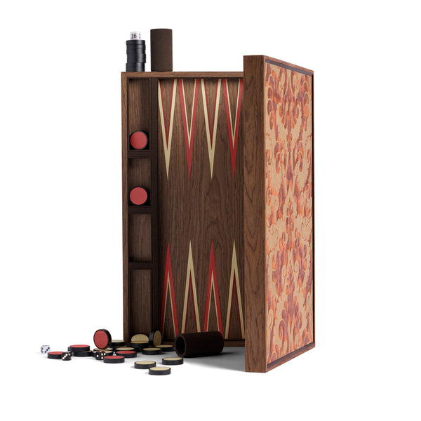 l'objet Fortuny Backgammon - Laotze/Oxblood Spice