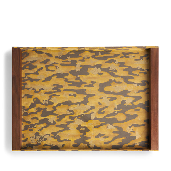 L'objet Fortuny Camo Isole Butler Tray - Tiger